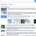 Google News España cierra el 16 de diciembre