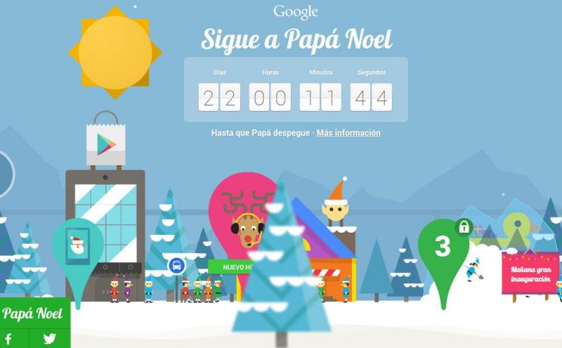 Google Santa Tracker: el sitio de Google para esperar la llegada de Papá Noel