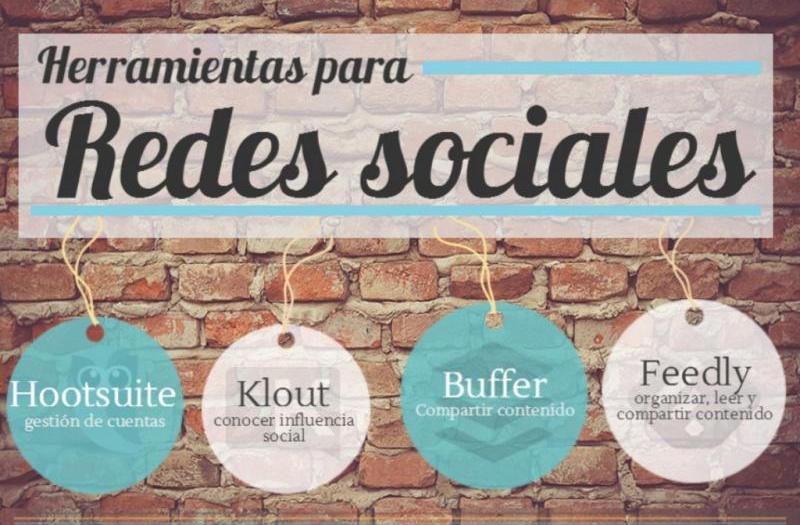 Herramientas para gestión y análisis de Redes Sociales (infografía)