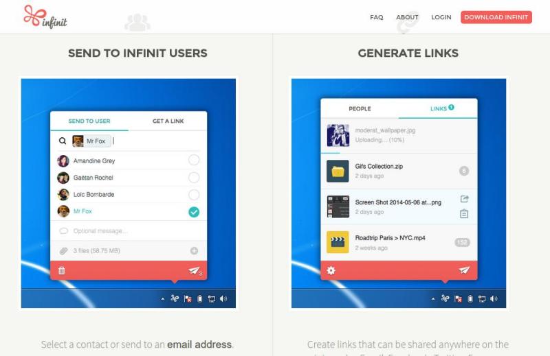 Infinit: software definitivo para enviar archivos sin límite de tamaño
