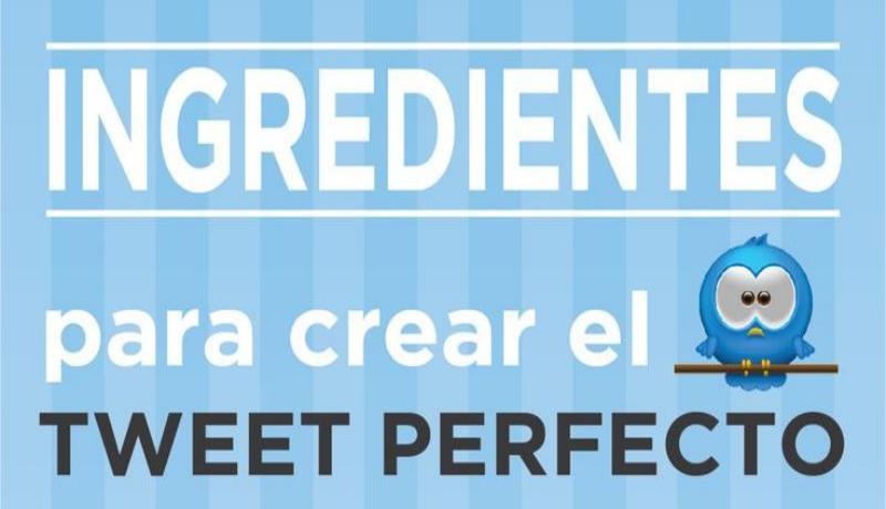 Los ingredientes para condimentar un tweet perfecto (infografía)