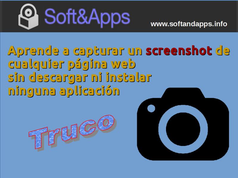 Cómo capturar screenshots de sitios web desde el navegador