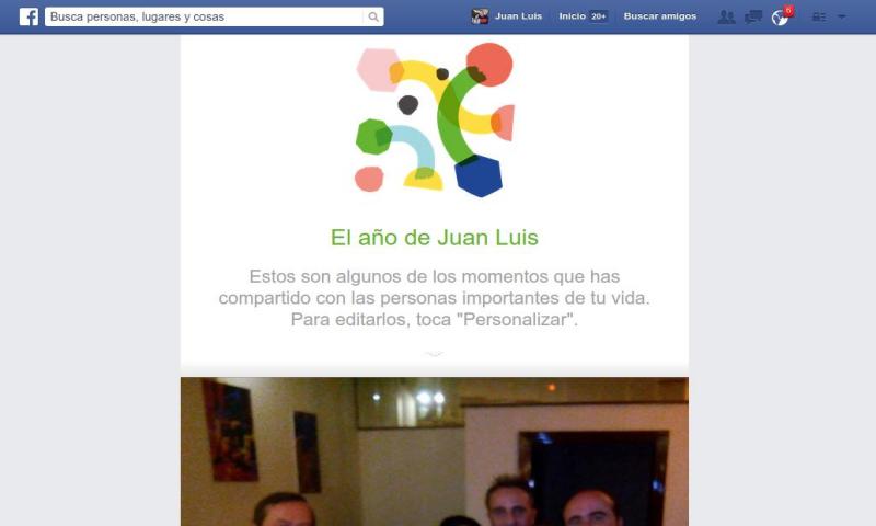 Tu resumen del año en Facebook con los mejores momentos