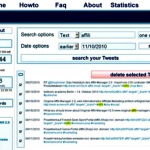TweetEraser: utilidad para borrar tweets concretos después de filtrarlos