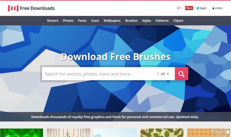 1001freedownloads: miles de recursos gratis para diseñadores