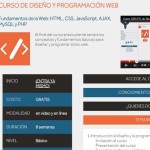 Un curso gratuito de Diseño y Programación Web