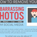 ¿Cómo eliminar fotos embarazosas de las Redes Sociales? (infografía)