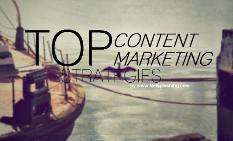 Top de estrategias para el marketing de contenidos (infografía)