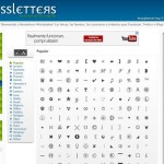 Messletters: impresionante colección de símbolos para decorar textos y publicaciones sociales