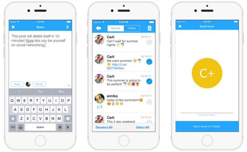 Xpire: app móvil para publicar contenidos con caducidad en las Redes Sociales