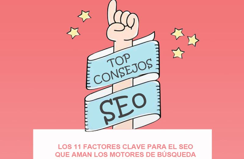 Las 11 claves del SEO que aman los motores de búsqueda (infografía)