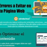 Los 5 errores que debes evitar en tu página web (infografía)