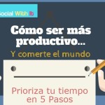 Los 5 pasos clave para ser más productivos (infografía)