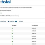 Usando VirusTotal para asegurarnos de que un archivo es inofensivo