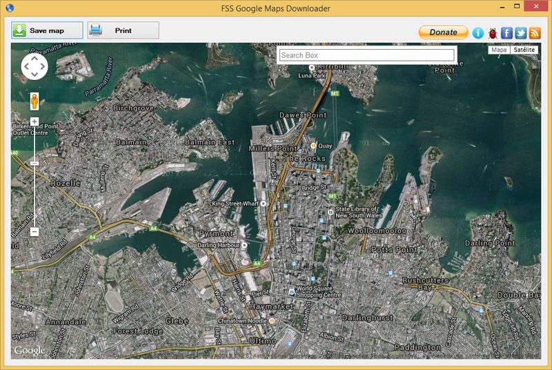 FSS Google Maps Downloader: software gratis para descargar mapas de Google