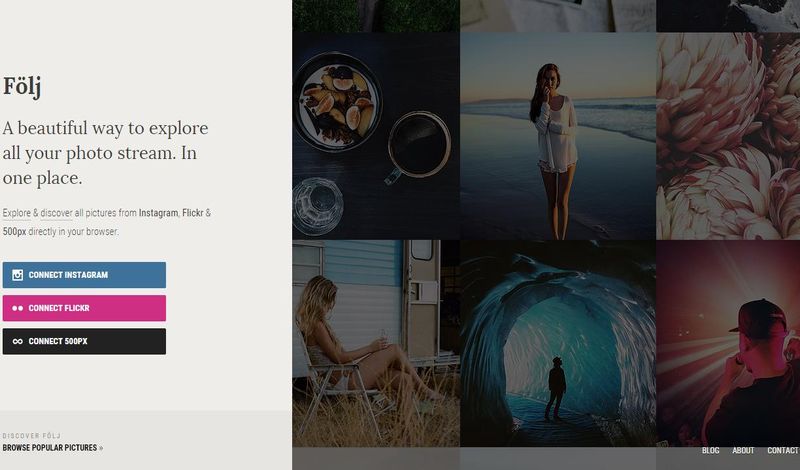 Följ: sigue tus redes sociales de fotografía desde el mismo lugar