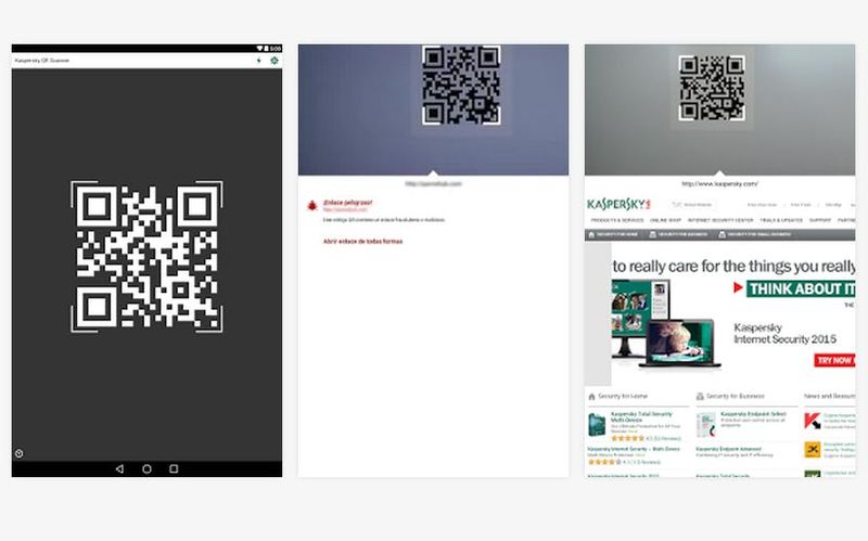 qr code reader kaspersky