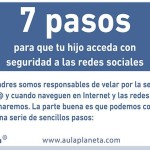 Las 7 claves para que tu hijo use de forma segura las redes sociales (infografía)