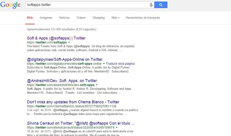 Los tweets volverán a los resultados de búsqueda de Google
