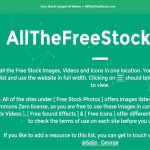 AllTheFreeStock: directorio de páginas donde descargar imágenes libres