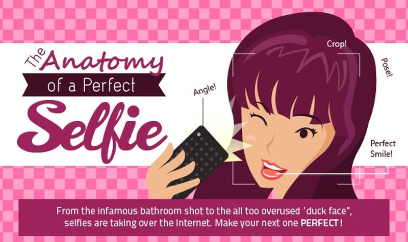 Aprende a tomar selfies perfectos (infografía)