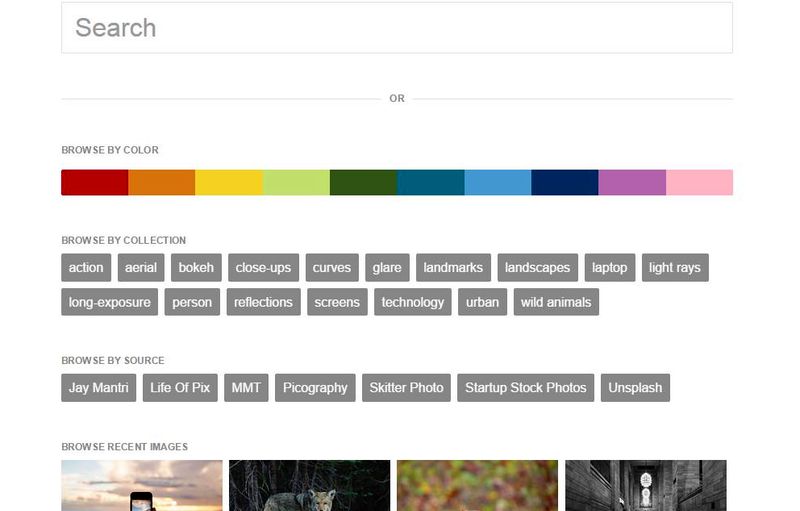 FindAPhoto: buscador de imágenes libres con potentes filtros