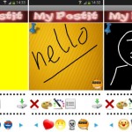 MyPostit: crea imágenes de post-it con texto y dibujos a mano alzada (Android)