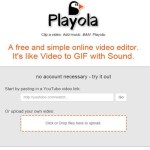 Playola: divertida web para crear vídeos cortos con música
