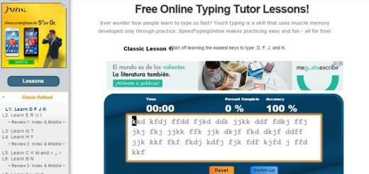 TypeFaster Typing Tutor Portable, un tutor de mecanografía gratuito y ...