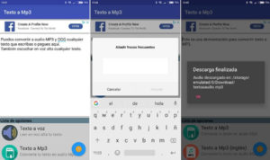 Texto a Mp3 y Ogg