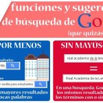 10 funciones y sugerencias para buscar en Google (infografía)