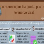 Los 11 motivos por los que tu post no se hace viral (infografía)