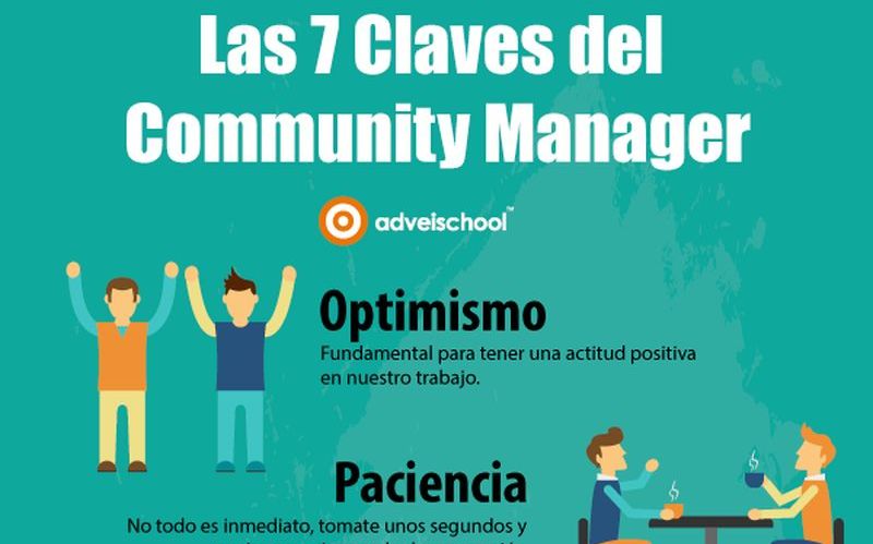 Estas son las 7 claves de un buen Community Manager (infografía)