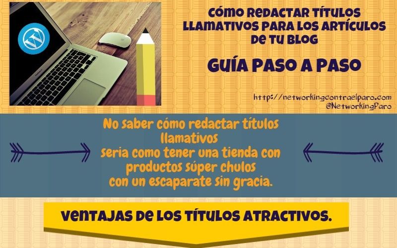 Aprende a crear títulos llamativos para tus posts (infografía)