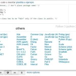 Ideone: editor en línea para más de 60 lenguajes de programación