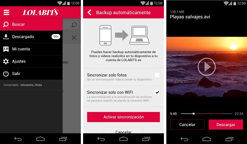 El servicio de almacenamiento ilimitado Lolabits ya tiene app Android