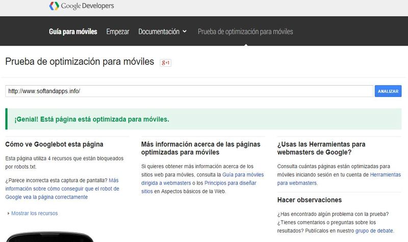Comprueba si tu sitio está optimizado para el nuevo algoritmo de Google