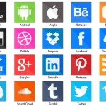 Social Media Icons: pack con 150 iconos sociales 2015 gratuitos