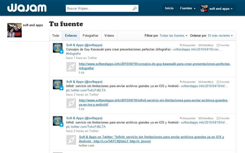 Wajam: buscador social que posiciona primero los contenidos de tus contactos