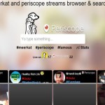 lookats: la web para ver vídeo streaming de Meerkat y Periscope