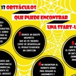 13 obstáculos a los que se puede enfrentar una startup (infografía)