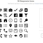 50 iconos responsive gratuitos para tus proyectos