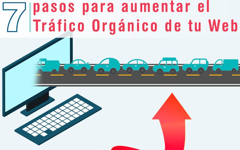 Las 7 claves para aumentar el tráfico orgánico de una web (infografía)