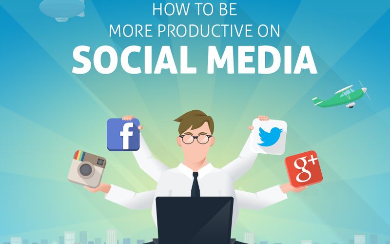 Cómo aumentar la productividad en Social Media (infografía)