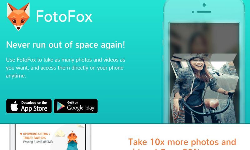 FotoFox: app móvil para reducir el espacio que ocupan fotos y vídeos