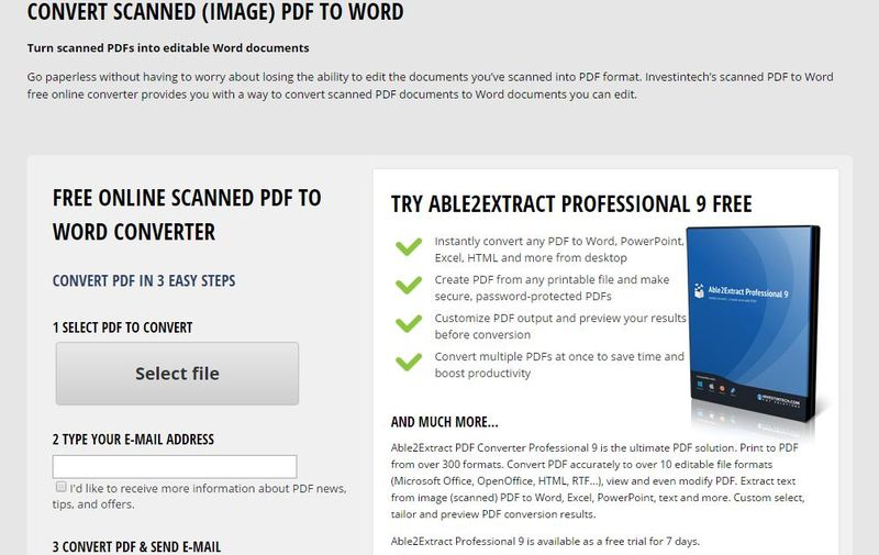 PDF to Word: utilidad web gratuita para convertir PDF a documentos editables