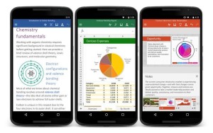 Word Excel y PowerPoint para Android