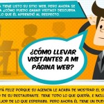 ¿Cómo llevar visitantes hasta mi página web? (infografía)