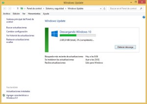 Descargando Windows 10