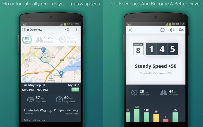 Flo: app móvil gratuita que nos ayuda a conducir mejor